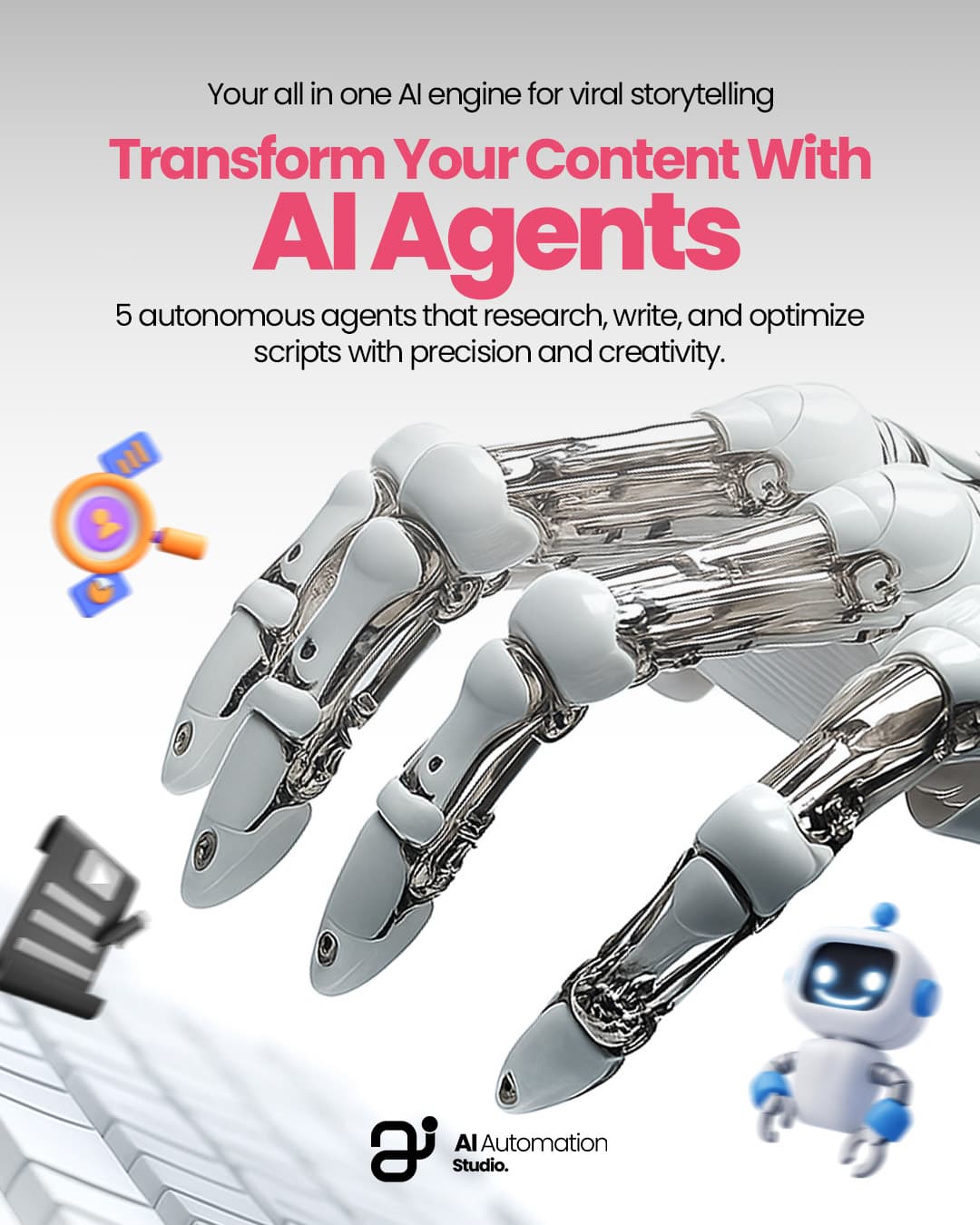 AI agents collaborating on content